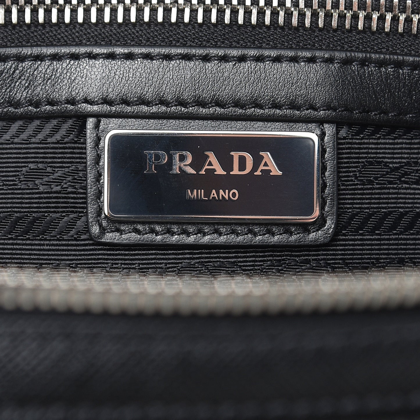 Saffiano Travel Wristlet Bag Black