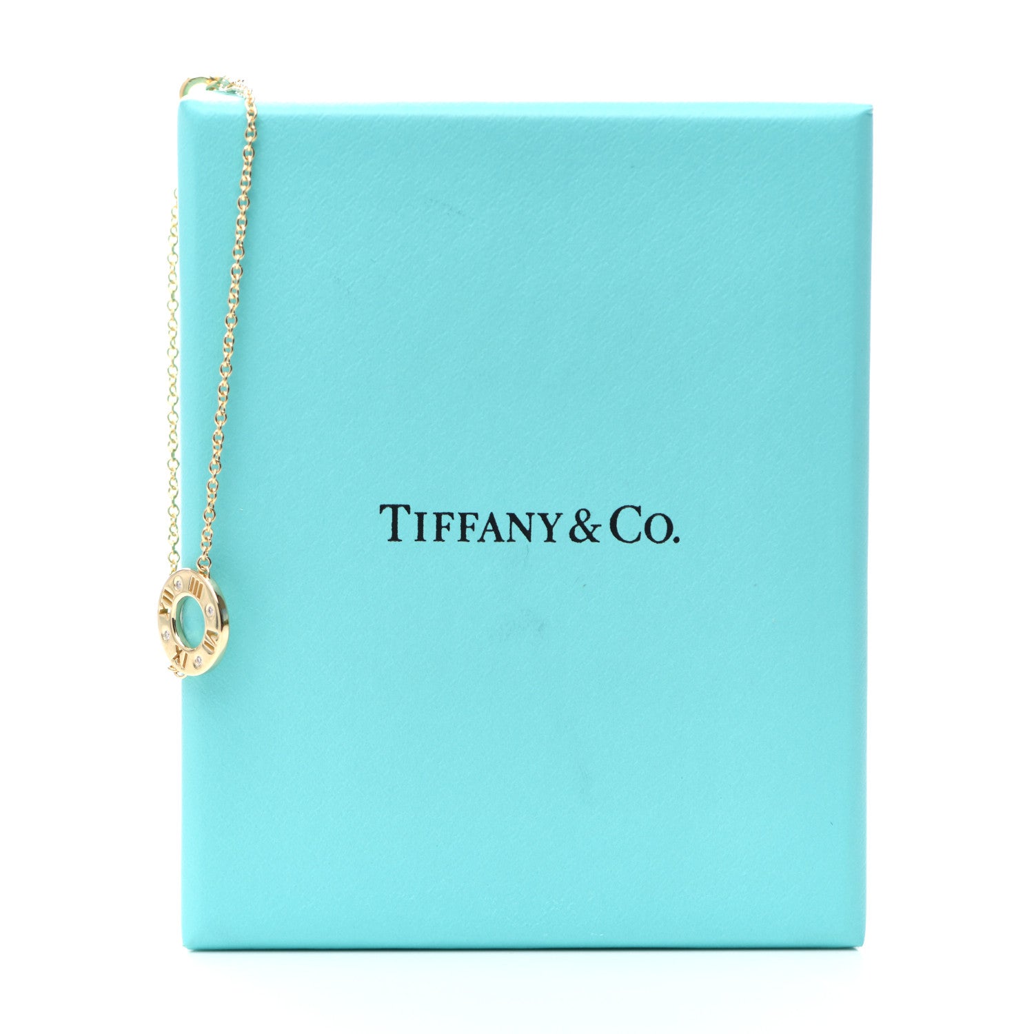 Tiffany 18K Yellow Gold Diamond Atlas Pierced Bracelet 5 of 5