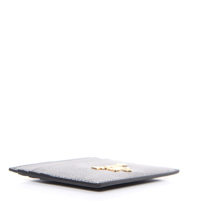 Prada Saffiano Metal Card Holder Black 4 of 7