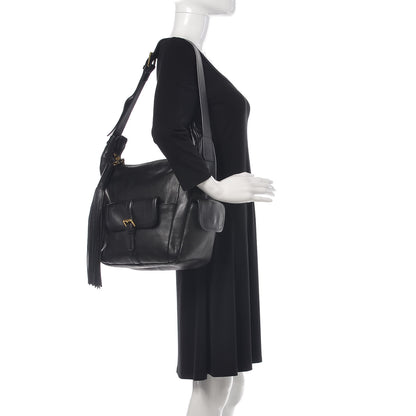 Chloe Calfskin Gabby Bucket Bag Black 2 of 13