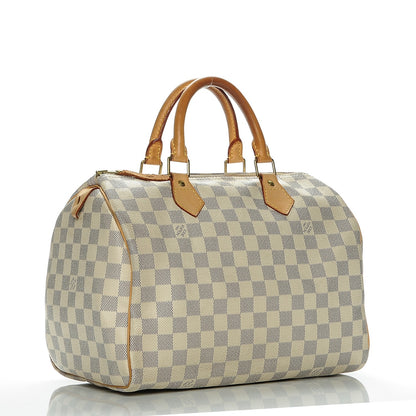 Louis Vuitton Damier Azur Speedy 30 3 of 10