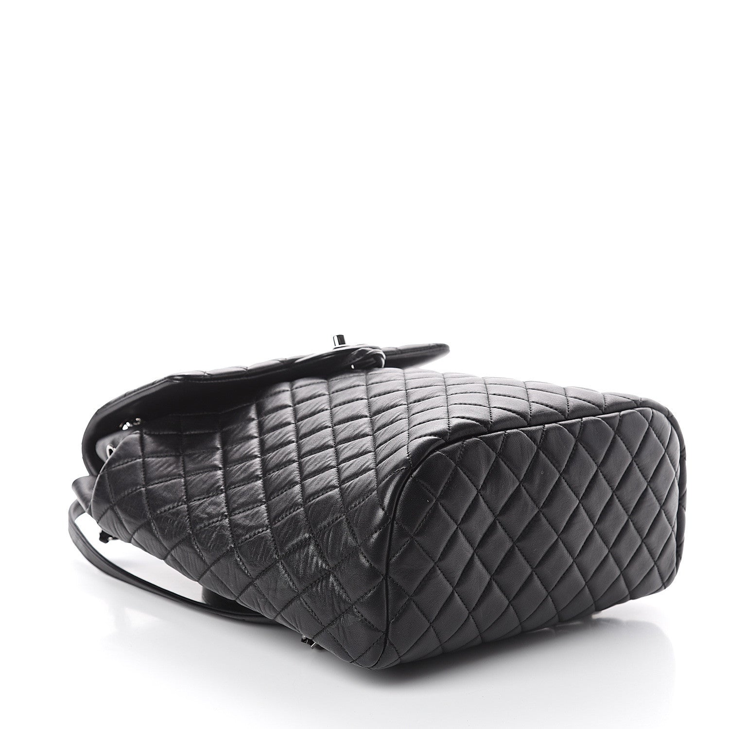 Chanel Lambskin Quilted Large Urban Spirit Backpack Black 3 of 9