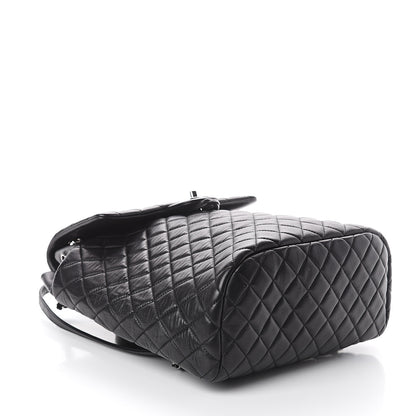 Chanel Lambskin Quilted Large Urban Spirit Backpack Black 3 of 9