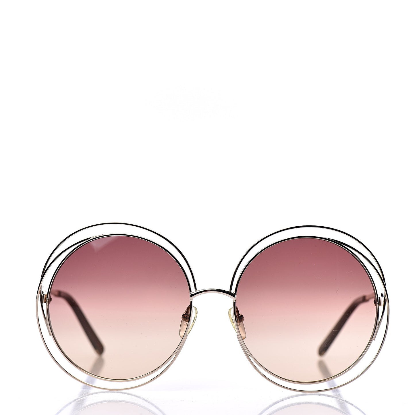 Oversized Round Carlina Oversized Round Sunglasses CE114S Gold