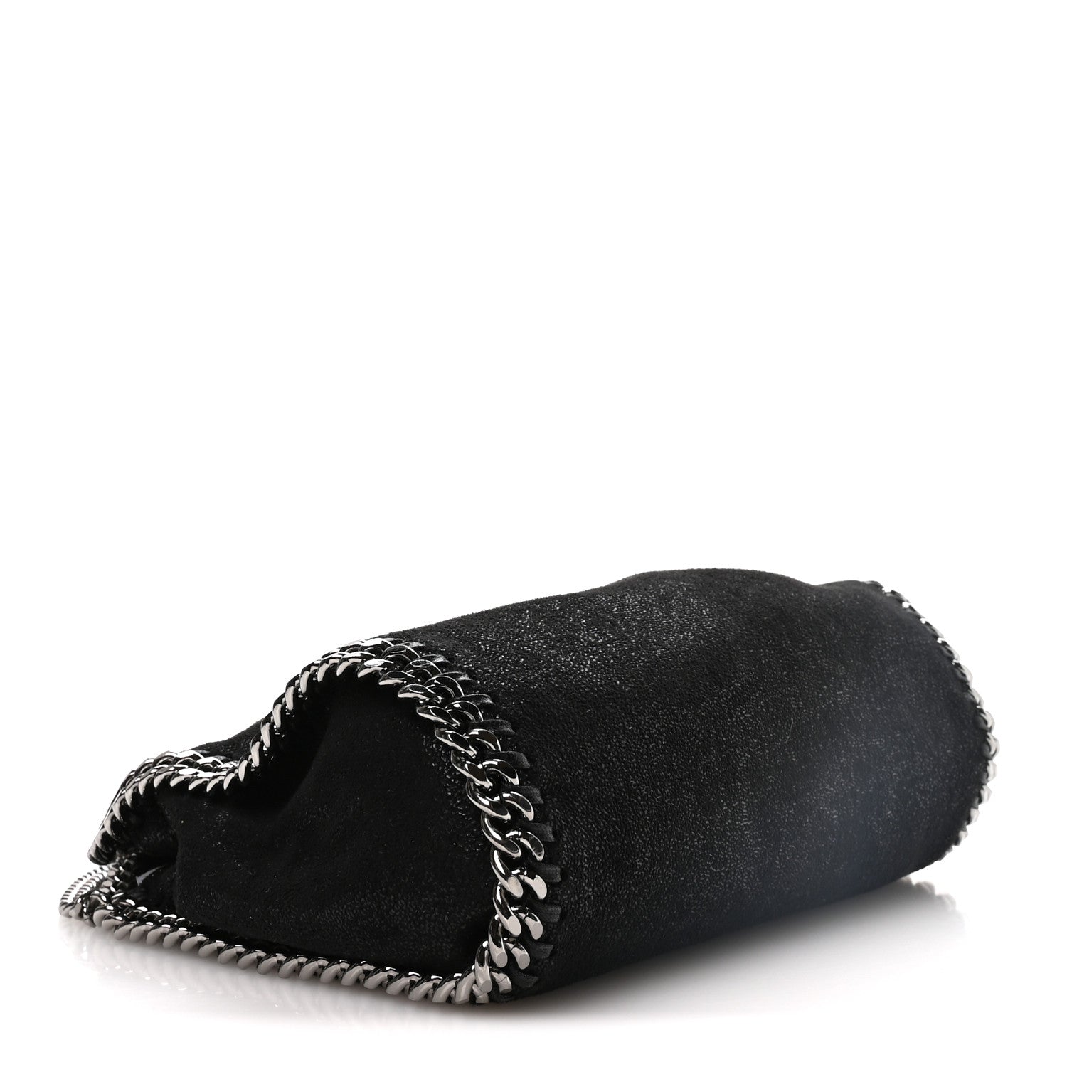 Stella McCartney Shaggy Deer Mini Falabella Tote Black 4 of 10