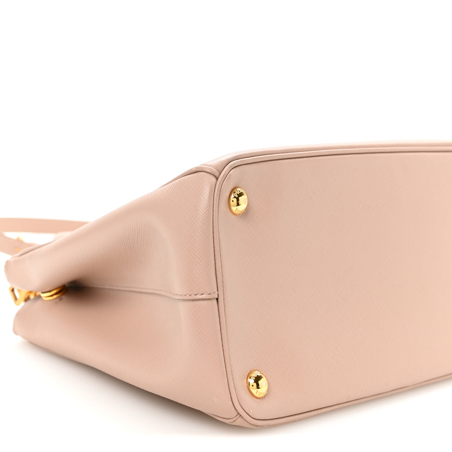 Prada Saffiano Small Galleria Double Zip Tote Cammeo 9 of 10