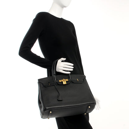 Hermes Togo Birkin 35 Plomb 2 of 29