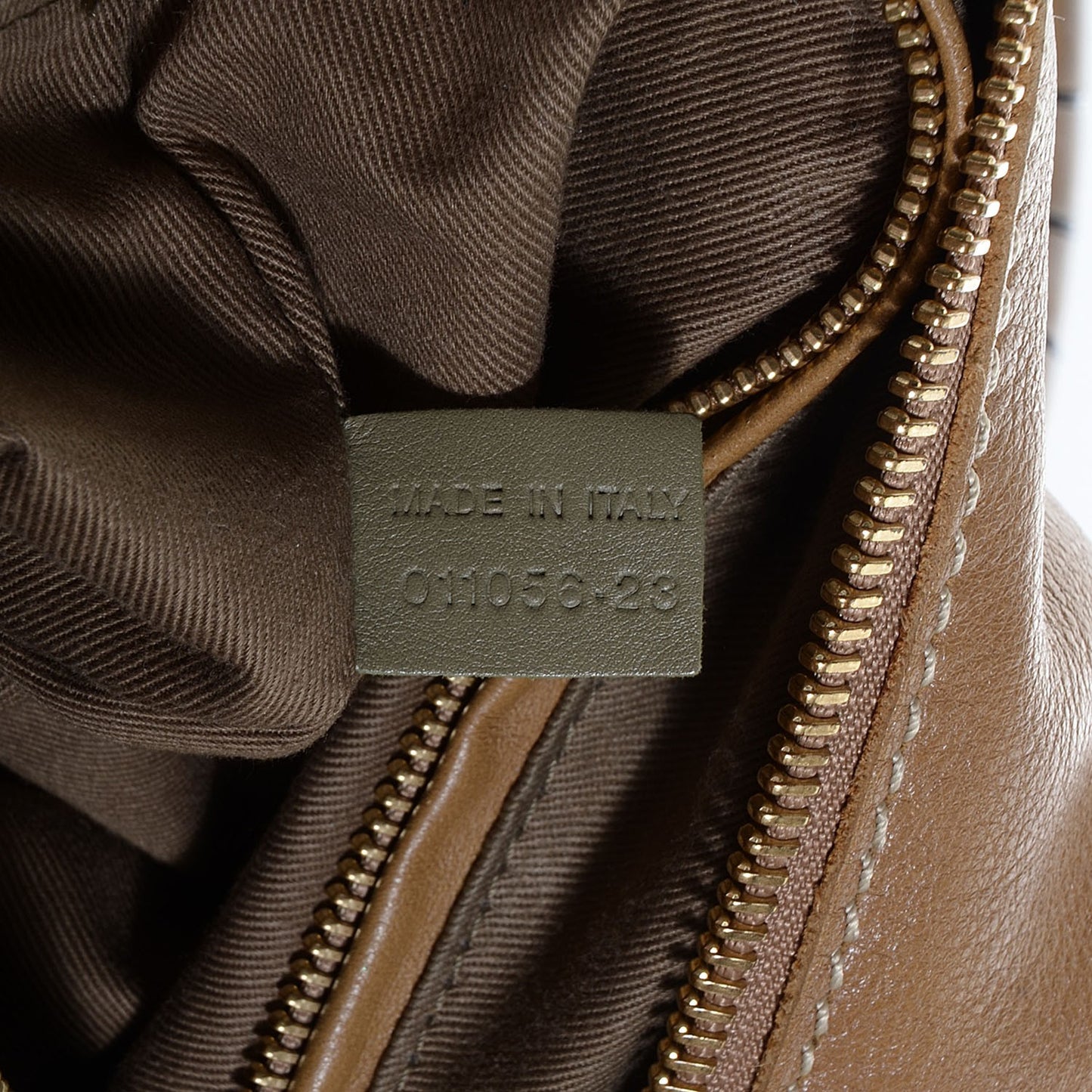 Calfskin Large Marcie Satchel Nut