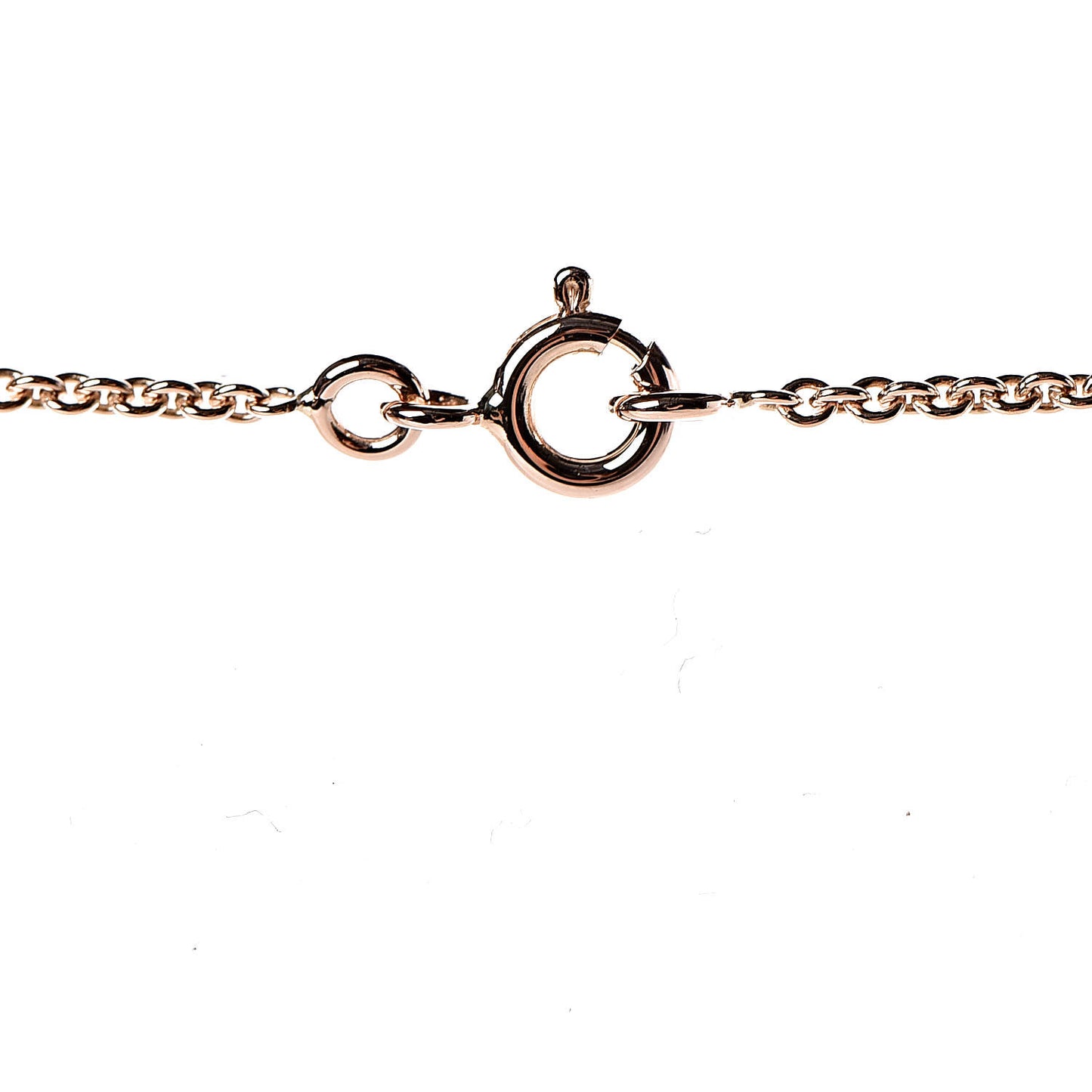 18K Rose Gold Diamond Constance Amulette Pendant Necklace