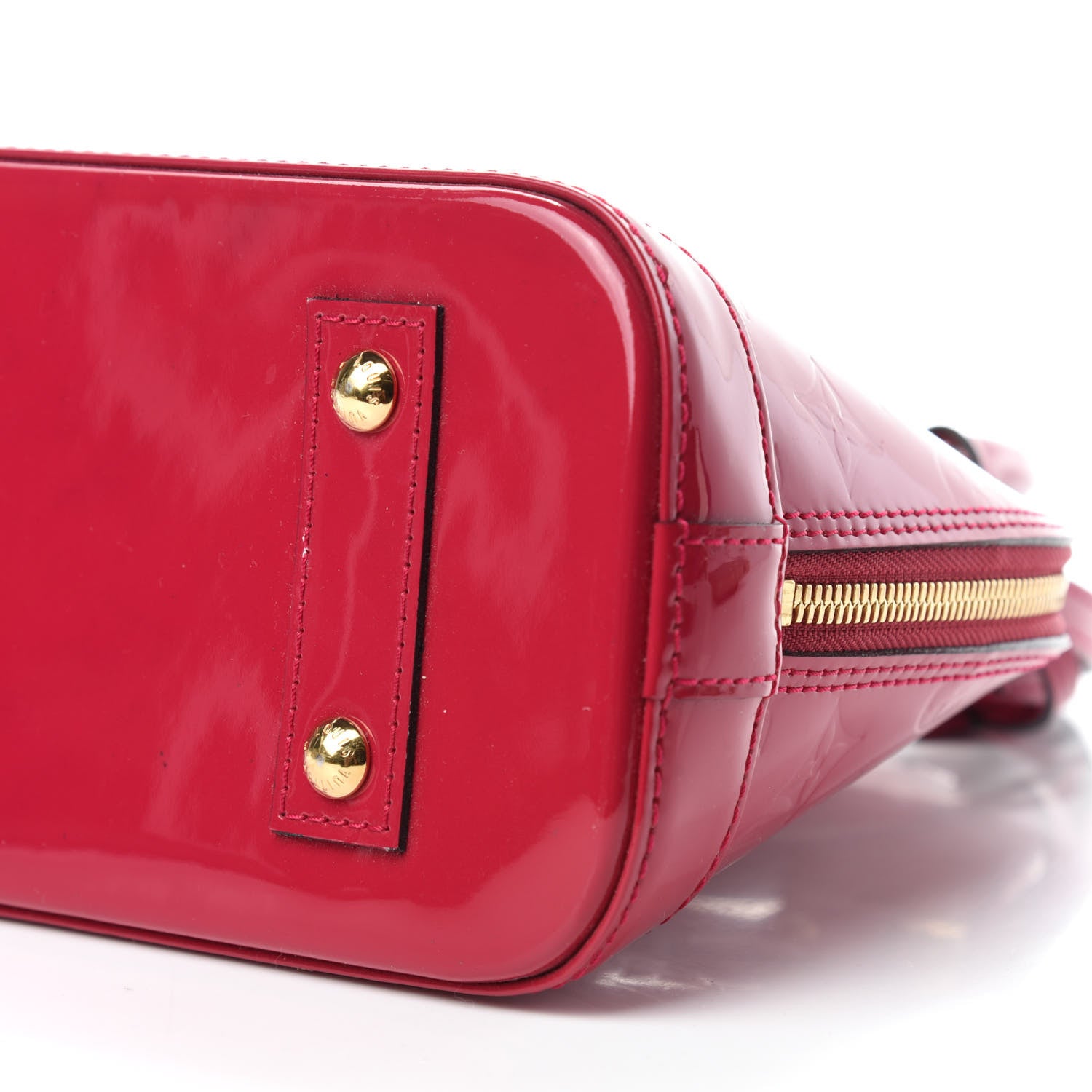 Louis Vuitton Vernis Alma BB Rose Indien 7 of 10