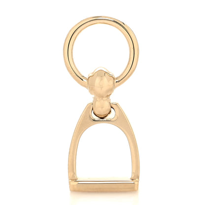 Hermes Permabrass Etrier Charm Scarf Ring 1 of 3
