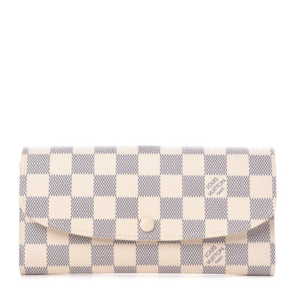 Louis Vuitton Damier Azur Emilie Wallet 1 of 7