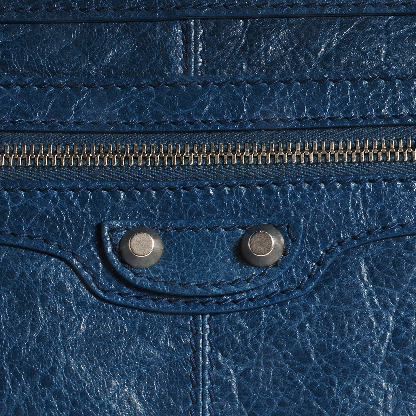 Agneau Arena Clip Medium Bleu Mineral