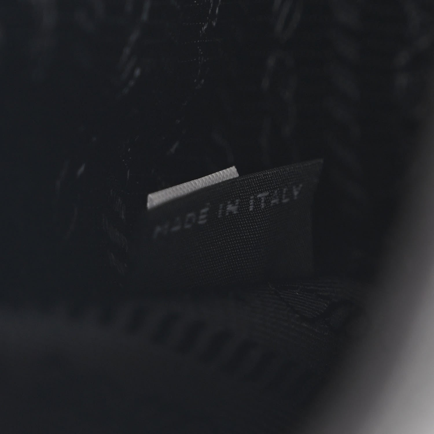 Prada Saffiano Lux Mini Re-Edition Shoulder Bag Black 7 of 11