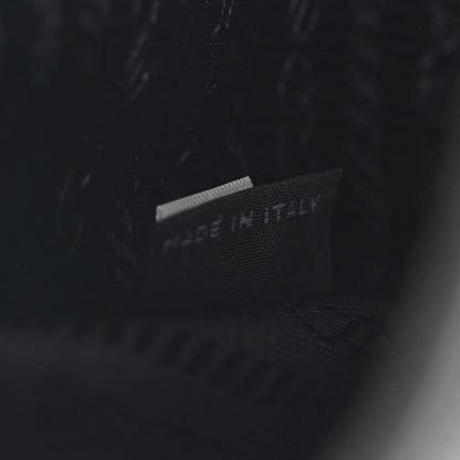 Prada Saffiano Lux Mini Re-Edition Shoulder Bag Black 7 of 11