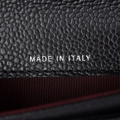 Chanel Caviar Quilted Flap Card Holder Black 7 of 8