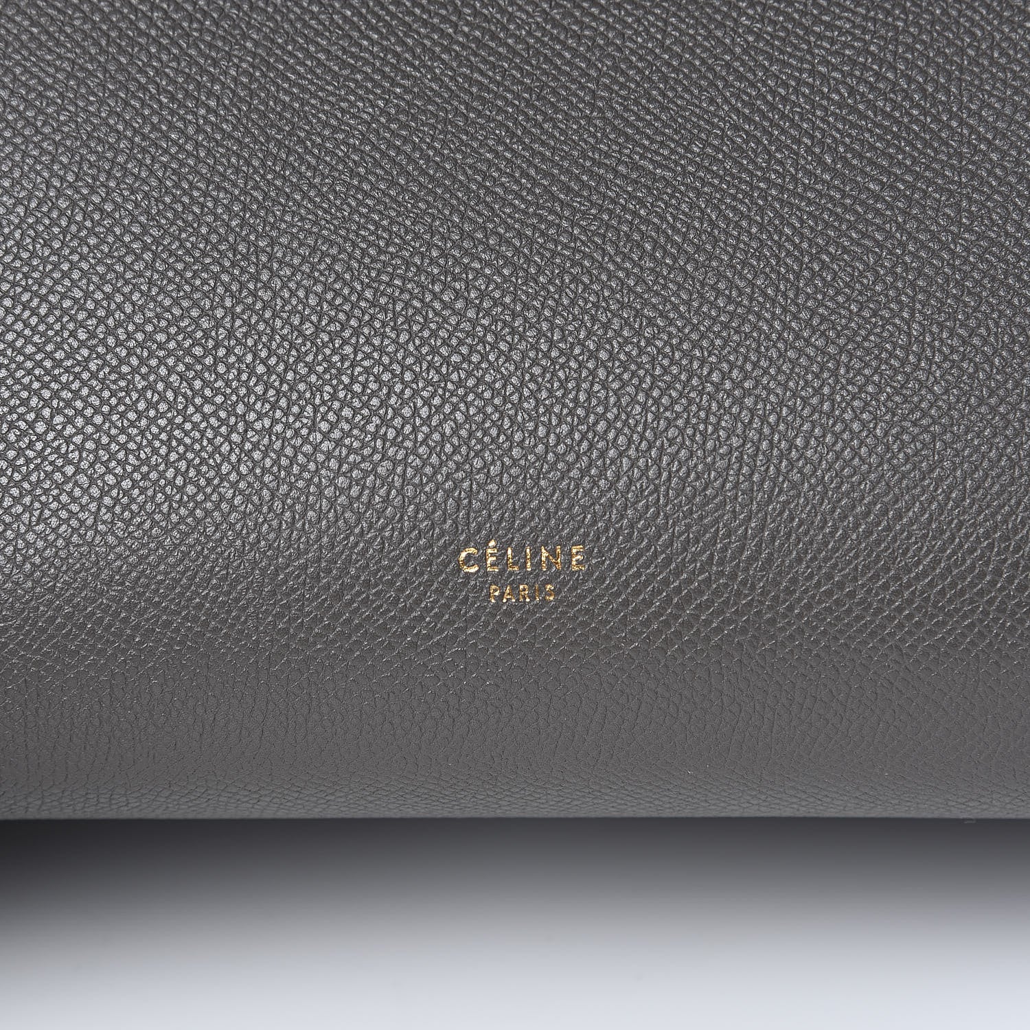 Celine Grained Calfskin Micro Belt Bag Grey 9 of 11