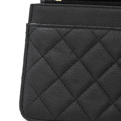 Chanel Caviar Quilted Boy Wallet On Chain WOC Black 13 of 14