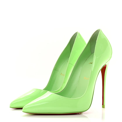 Christian Louboutin Patent So Kate 120 Pumps 38 Tropique 4 of 8