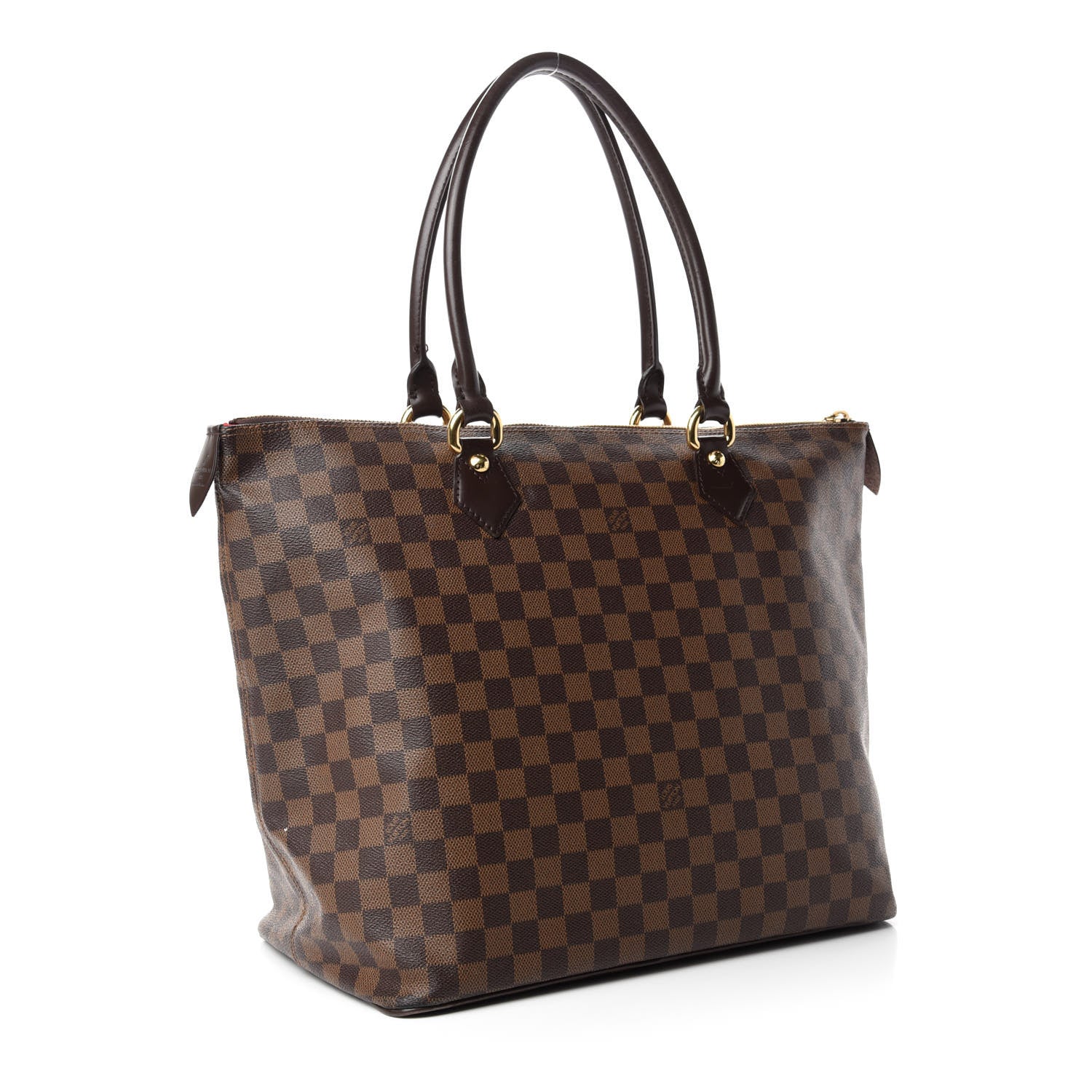 Louis Vuitton Damier Ebene Saleya GM 3 of 15