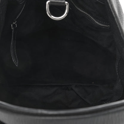 Burberry Calfskin Studded Medium Susanna Hobo Black 5 of 17