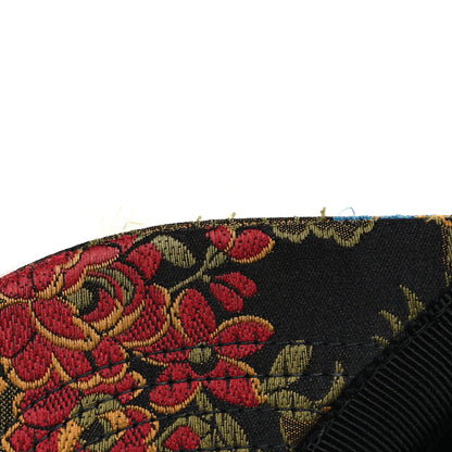 Gucci Canvas Floral UFO Baseball Hat 58 M Black 9 of 9