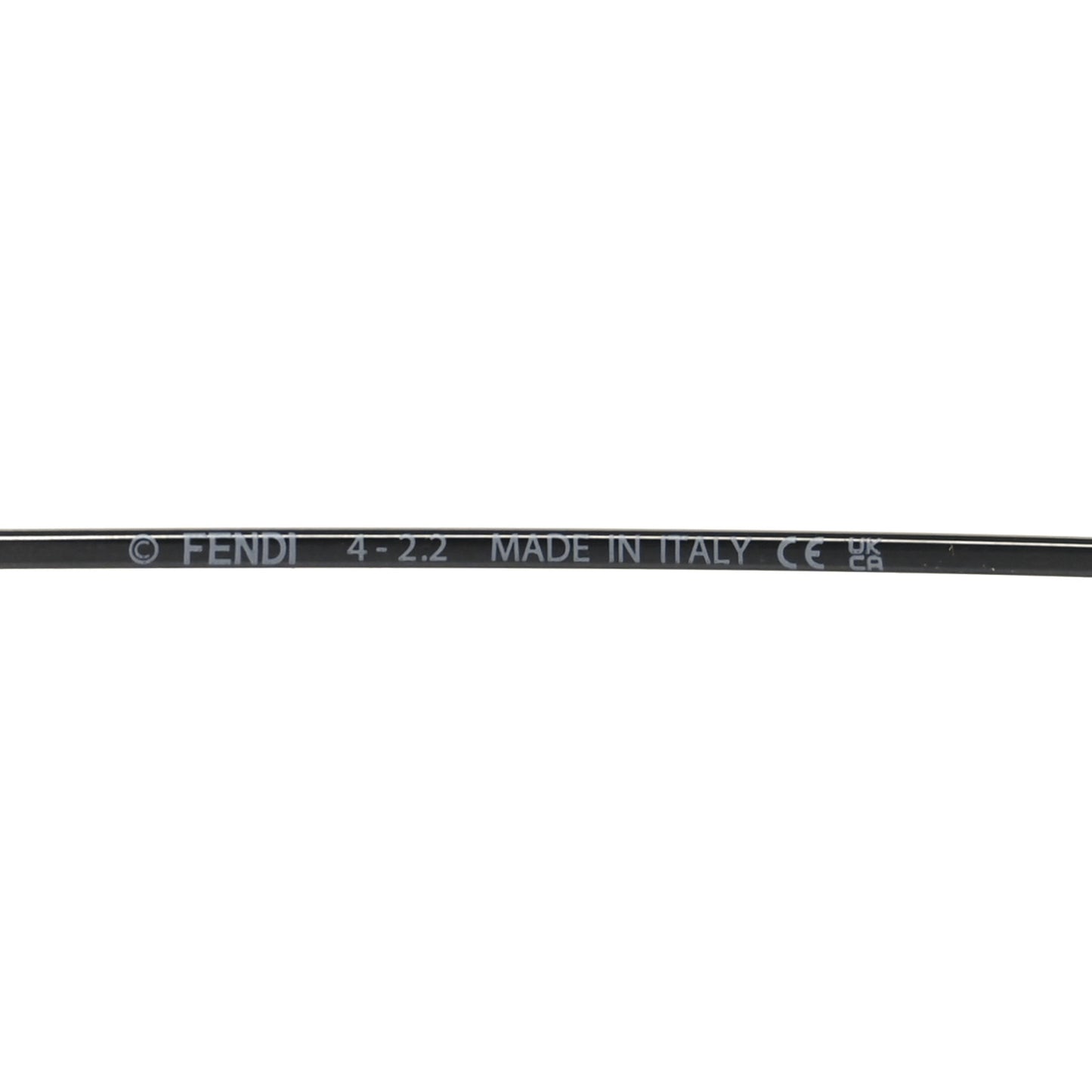 Metal Fendi O'lock Sunglasses FE40079U Black