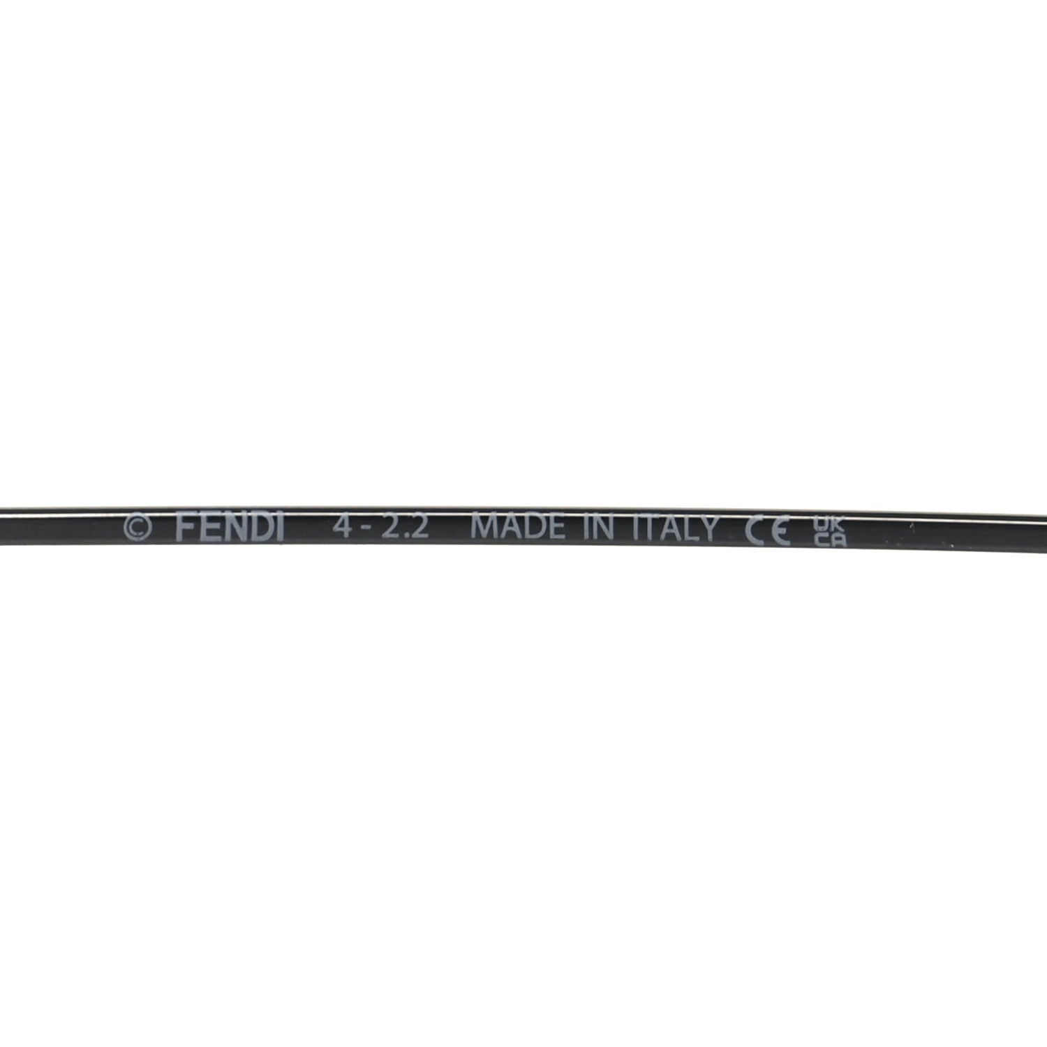 Fendi Metal Fendi O'lock Sunglasses FE40079U Black 5 of 7