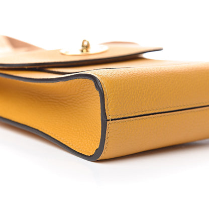Mulberry Natural Grain Calfskin New Antony Messenger Crossbody Deep Amber 10 of 12