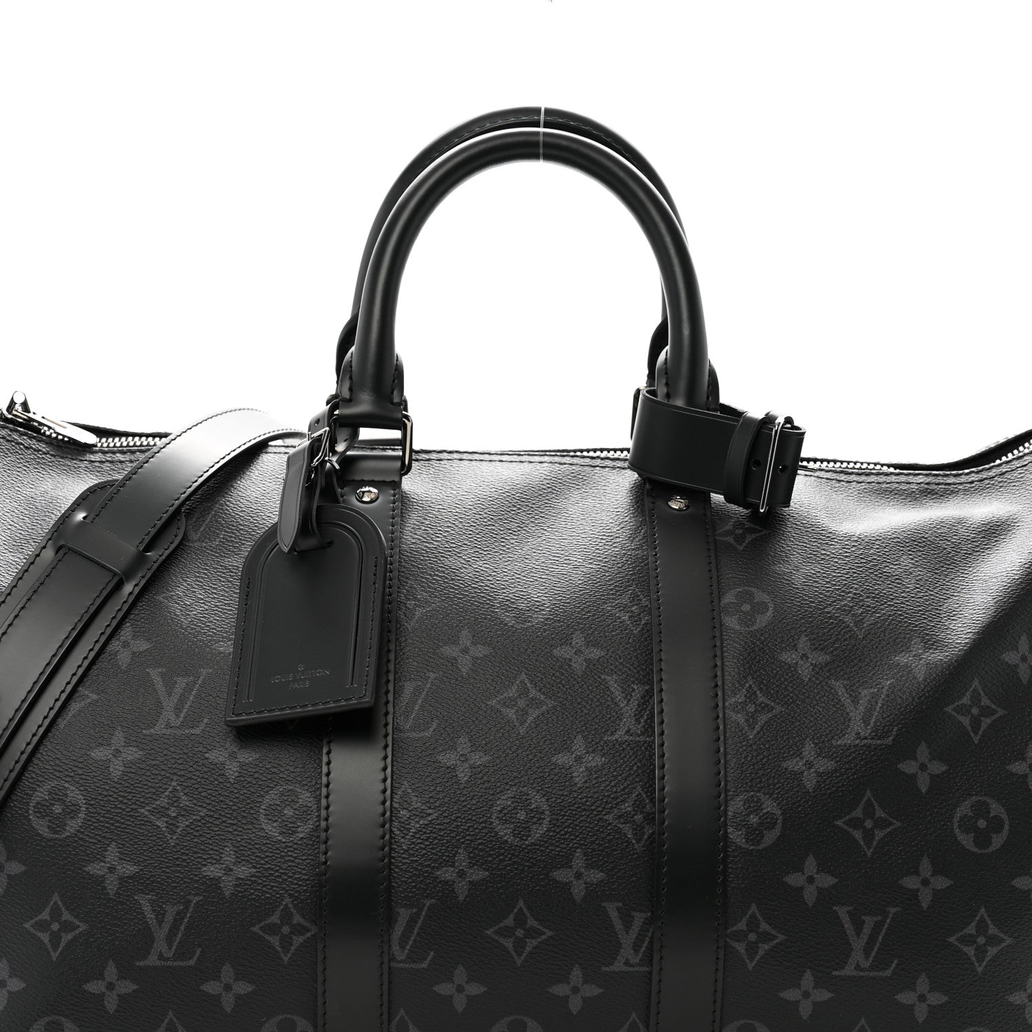 Louis Vuitton Monogram Eclipse Keepall Bandouliere 45 7 of 9