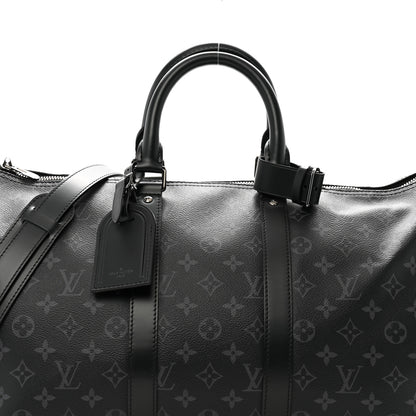 Louis Vuitton Monogram Eclipse Keepall Bandouliere 45 7 of 9