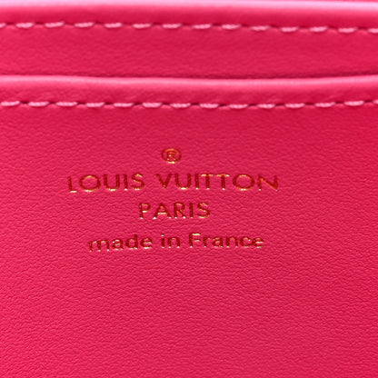 Louis Vuitton Vernis Enamel Heart Zippy Coin Purse Neon Pink 6 of 6