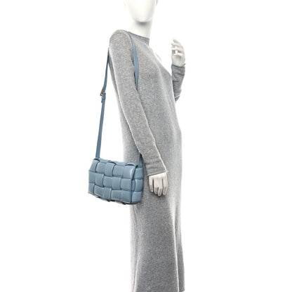 Bottega Veneta Nappa Maxi Intreccio Padded Cassette Crossbody Bag Ice 2 of 9