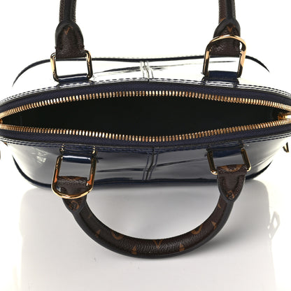 Louis Vuitton Patent Monogram Alma BB Marine 4 of 7