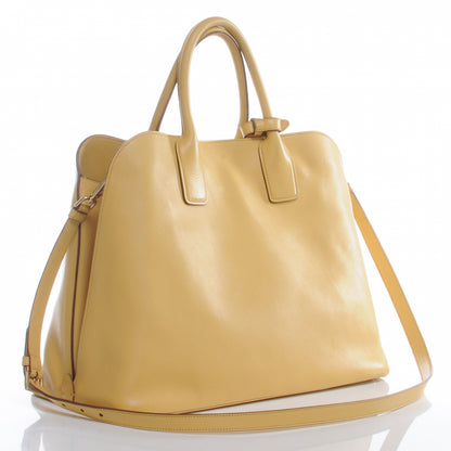 Prada Soft Calf Open Promenade Tote Ginestra 4 of 8