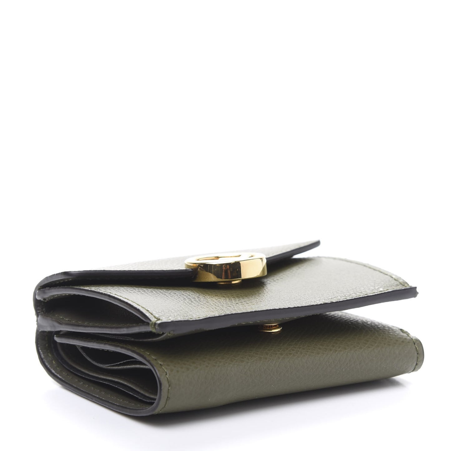 Vitello Cruise F is Fendi Micro Tri-Fold Envelope Wallet Asparago