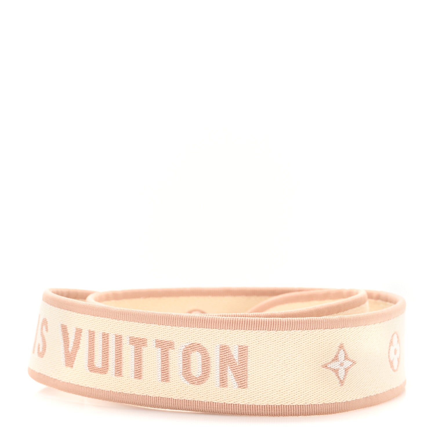 Louis Vuitton Jacquard Diane Shoulder Strap Creme Beige 2 of 3