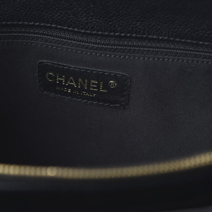 Chanel Caviar Quilted Grand Shopping Tote GST Black 8 of 12