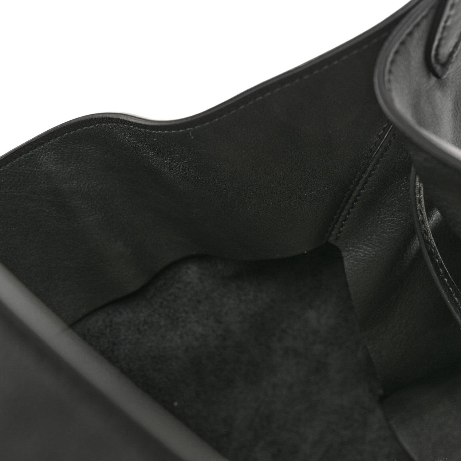 Khaite Calfskin Medium Lotus Tote Black 11 of 11