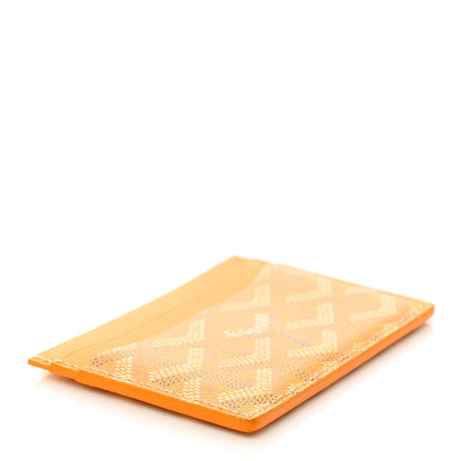 Goyard Goyardine Saint Sulpice Card Holder Yellow 4 of 7