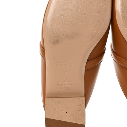 Hermes Calfskin Oz Mules 41 Palissandre 6 of 9