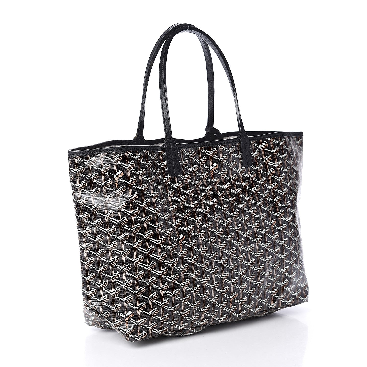 Goyard Goyardine Saint Louis PM Black 2 of 9
