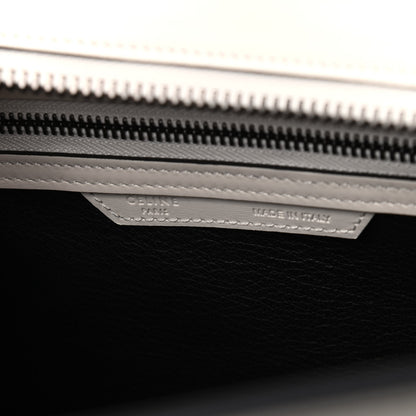 Celine Smooth Calfskin Micro Luggage White 7 of 8