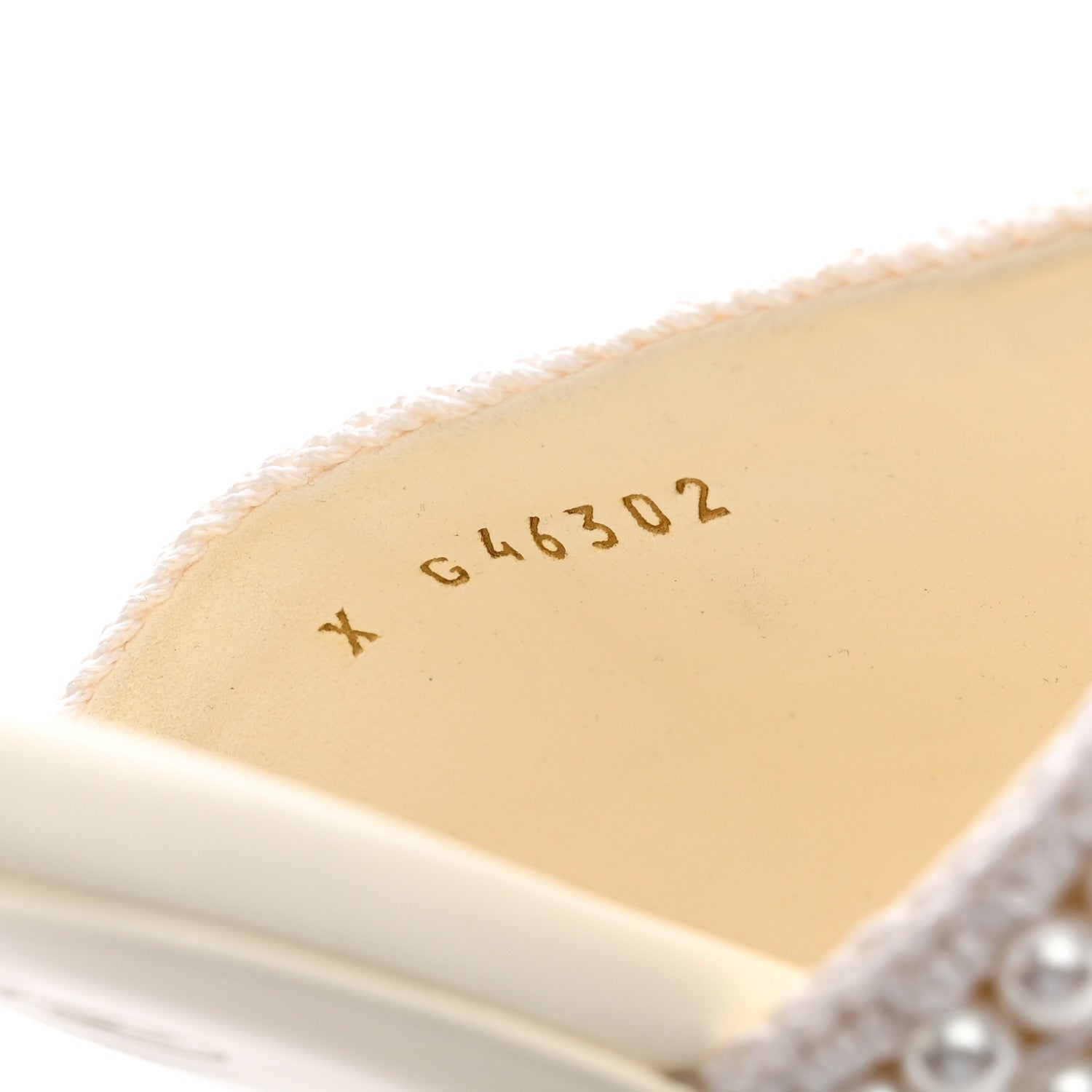 Chanel Pearl Crystal CC Mules Sandals 37.5 Ivory 8 of 8