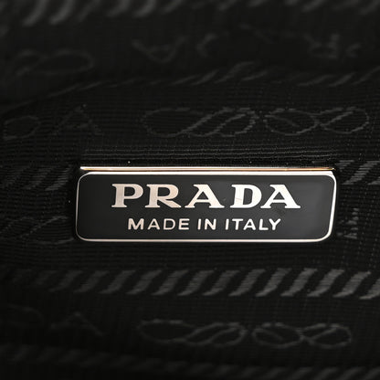 Prada Terry Cloth Mini Re-Edition 2000 Bag Giallo Black 6 of 9