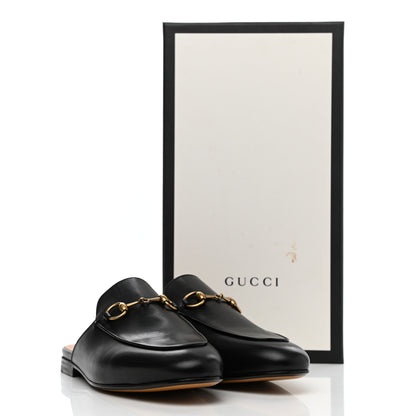 Gucci Calfskin Womens Princetown Slippers 37 Black 11 of 11