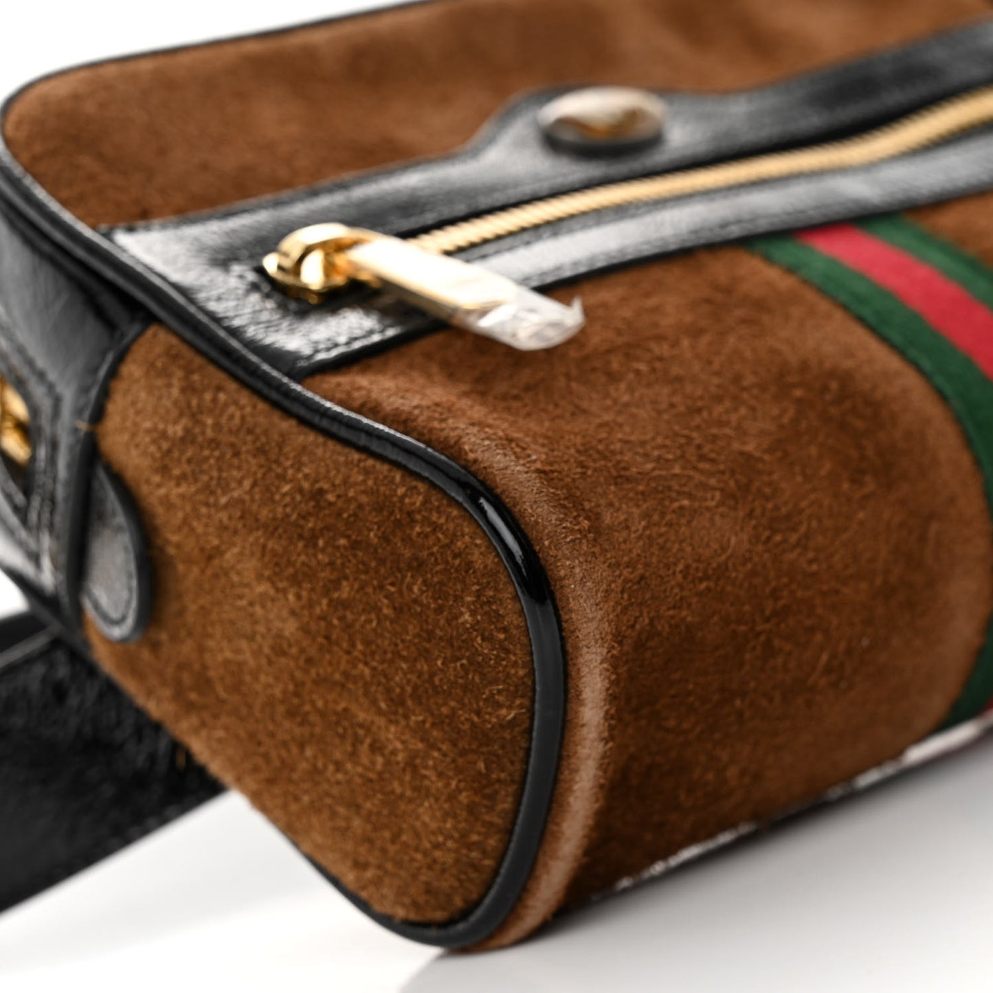 Suede Small Ophidia Belt Bag 85 34 Brown