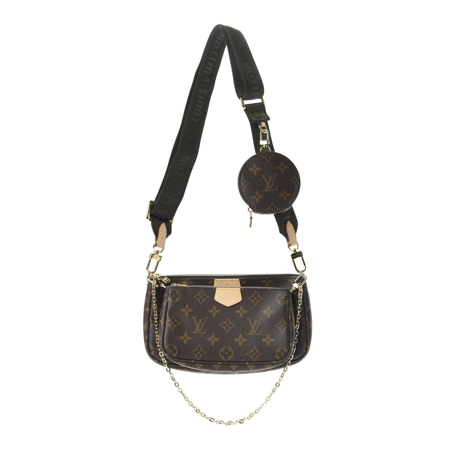 Monogram Multi Pochette Accessories Kaki