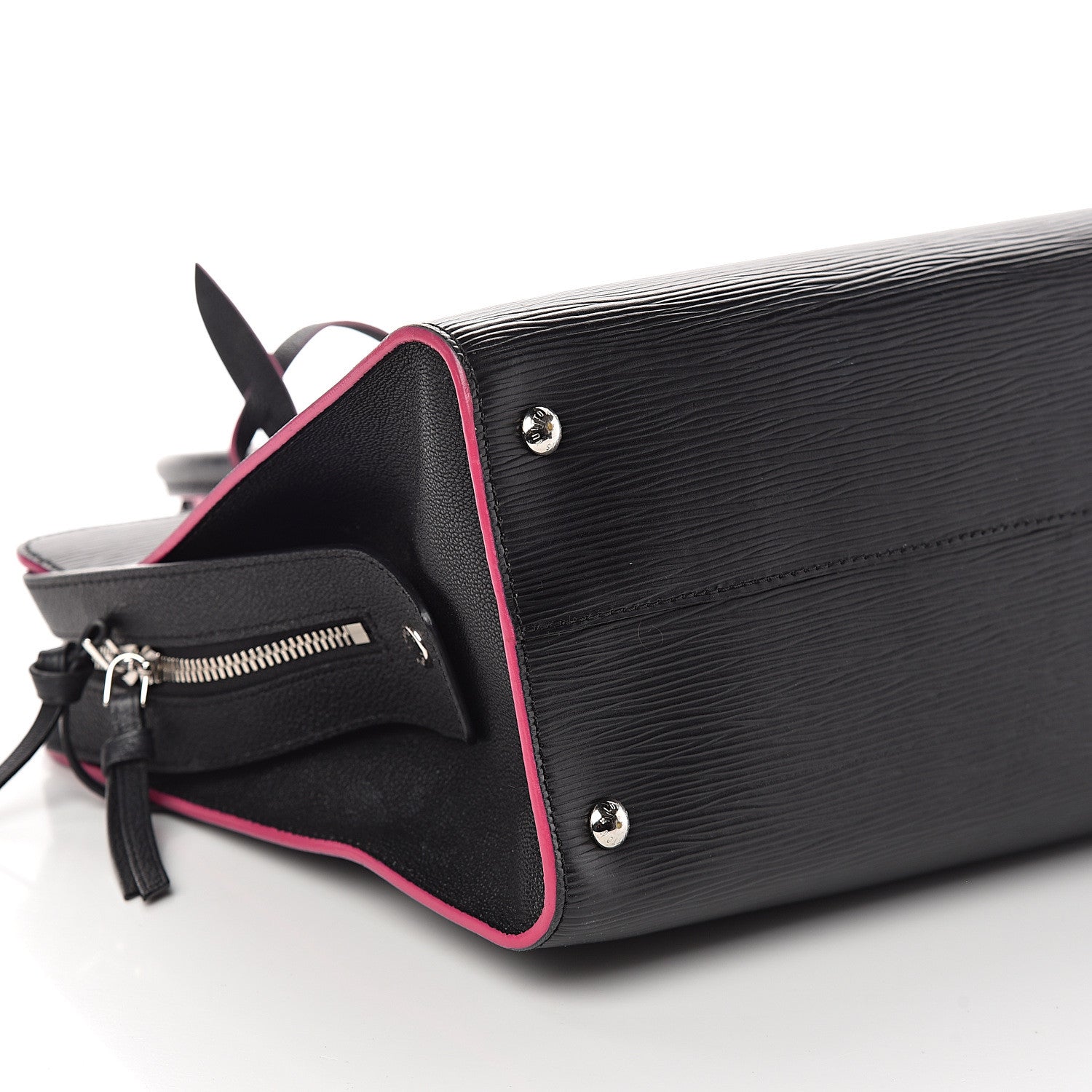Louis Vuitton Epi Vaneau GM Black Hot Pink 7 of 8