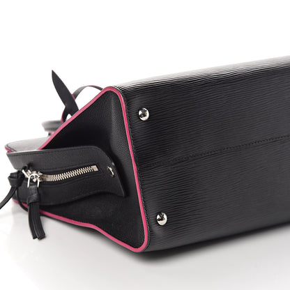 Louis Vuitton Epi Vaneau GM Black Hot Pink 7 of 8